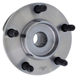 Replacement - Rear Driver or Passenger Side Wheel Hub Assembly with Bearing