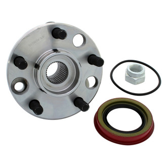 Replacement - Front Driver or Passenger Side Wheel Hub Assembly with Bearing