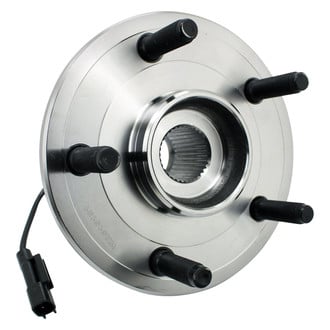 Replacement - Front Driver or Passenger Side Wheel Hub Assembly with Bearing