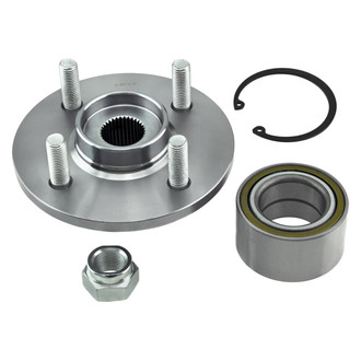 Replacement - Front Driver or Passenger Side Wheel Hub Assembly with Bearing