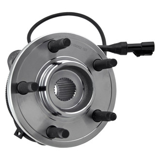 Replacement - Front Driver or Passenger Side Wheel Hub Assembly with Bearing