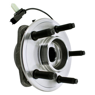 Replacement - Front Driver or Passenger Side Wheel Hub Assembly with Bearing