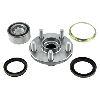 Replacement - Front Driver or Passenger Side Wheel Hub Assembly with Bearing