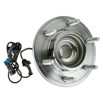 Replacement - Front Driver or Passenger Side Wheel Hub Assembly with Bearing