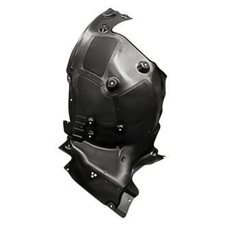 Replacement - Front Rearward Driver Side Fender Liner Rear Section (CAPA Certified)