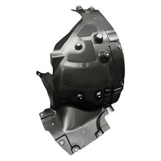 Replacement - Front Rearward Passenger Side Fender Liner Rear Section (CAPA Certified)