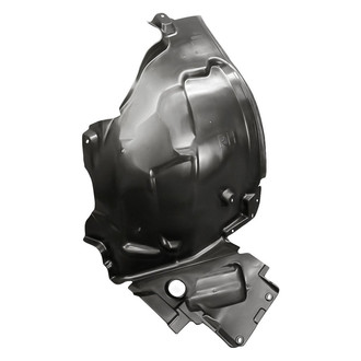 Replacement - Front Rearward Passenger Side Fender Liner Rear Section (CAPA Certified)