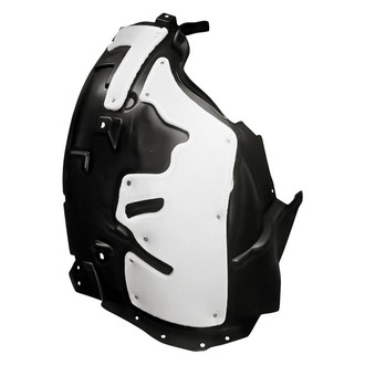 Replacement - Front Rearward Driver Side Fender Liner Rear Section (CAPA Certified)