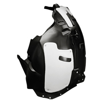 Replacement - Front Rearward Passenger Side Fender Liner Rear Section (CAPA Certified)