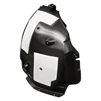 Replacement - Front Rearward Driver Side Fender Liner Rear Section (CAPA Certified)