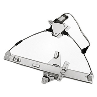 Replacement - Front Driver Side Power Window Regulator and Motor Assembly