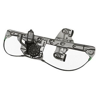 Replacement - Rear Driver Side Power Window Regulator and Motor Assembly