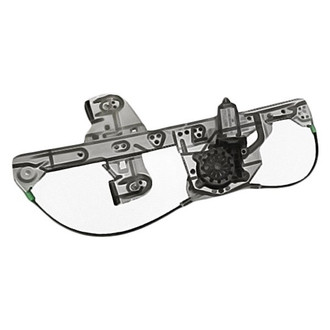 Replacement - Rear Passenger Side Power Window Regulator and Motor Assembly