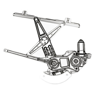 Replacement - Front Driver Side Power Window Regulator and Motor Assembly