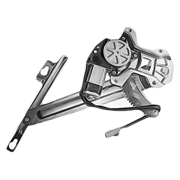 Replacement - Rear Passenger Side Power Window Regulator and Motor Assembly