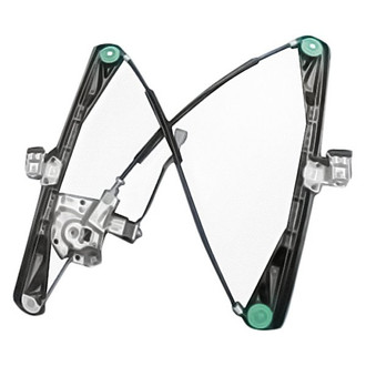 Replacement - Front Driver Side Power Window Regulator and Motor Assembly