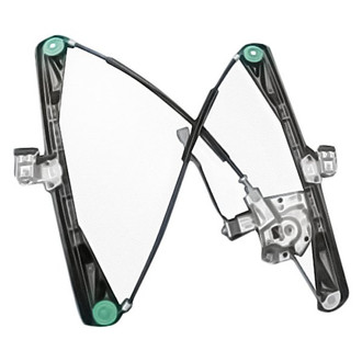Replacement - Front Passenger Side Power Window Regulator and Motor Assembly