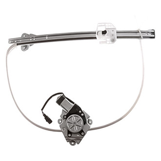 Replacement - Rear Driver Side Power Window Regulator and Motor Assembly