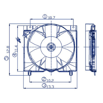 Replacement® - Engine Cooling Fan Shroud