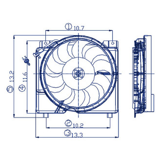 Replacement - Radiator Cooling Fan Shroud Assembly
