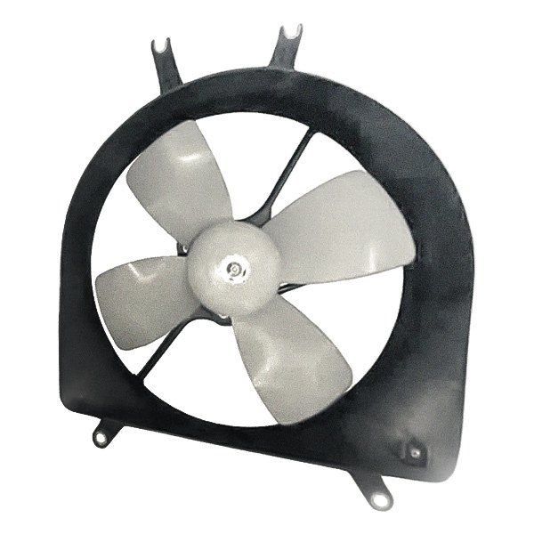 Replacement - Passenger Side Radiator Cooling Single Fan Assembly