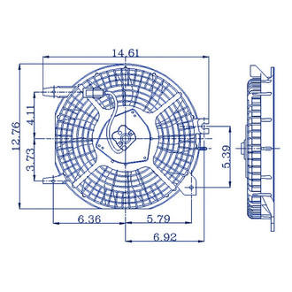 Replacement - A/C Condenser Fan Shroud Assembly