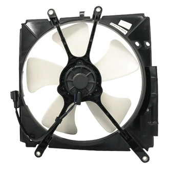 Replacement - Driver Side Radiator Cooling Fan Assembly with Motor, Blade, Shroud