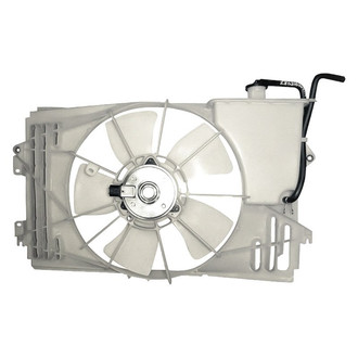 Replacement - Radiator Cooling Fan Shroud Assembly with Coolant Tank