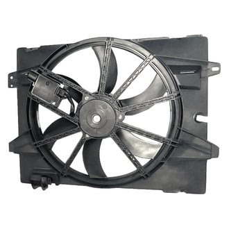 Replacement - Radiator Cooling Fan Shroud Assembly with Control Module