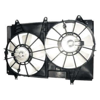 Replacement - Radiator Cooling Dual Fan Shroud Assembly