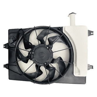 Replacement - Radiator Cooling Single Fan Assembly