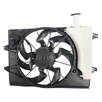 Replacement - Radiator Cooling Single Fan Assembly