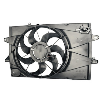 Replacement - Radiator Cooling Fan Shroud Assembly with Motor, Blade, Shroud
