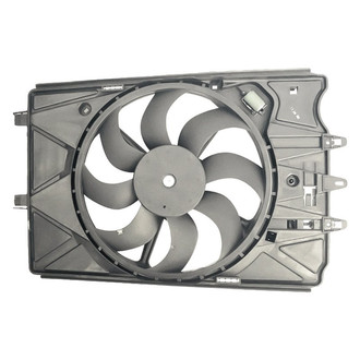 Replacement - Radiator Cooling Single Fan Assembly with Resistor