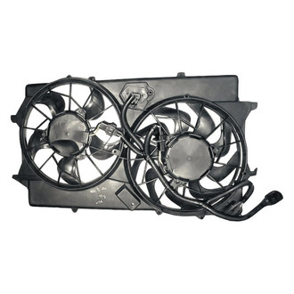 Replacement - Radiator Cooling Fan Assembly with Factory Air And Resistor
