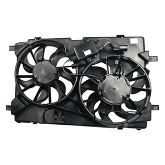Replacement - Radiator Cooling Dual Fan Assembly with Control Module