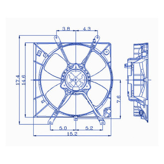 Replacement - Radiator Cooling Fan Shroud Assembly