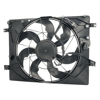 Replacement - Radiator Cooling Fan Assembly with Resistor