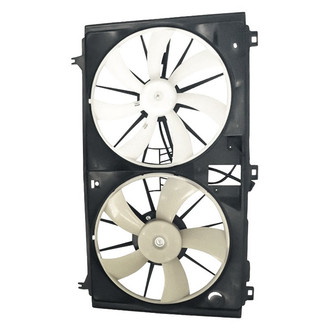 Replacement - Radiator Cooling Dual Fan Assembly w/o Control Module