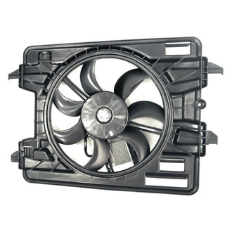 Replacement - Radiator Cooling Fan Shroud Assembly with Control Module
