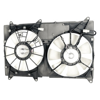 Replacement - Passenger Side Radiator Cooling Dual Fan Shroud Assembly
