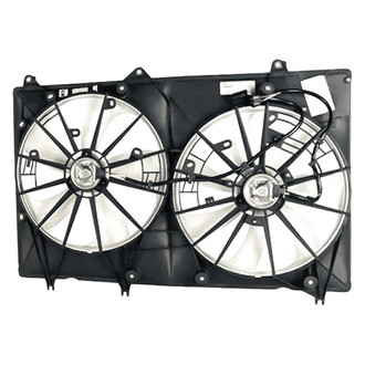 Replacement - Radiator Cooling Fan Shroud Assembly w/o Control Module