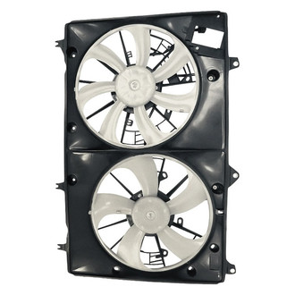 Replacement - Radiator Cooling Fan Shroud Assembly w/o Control Module