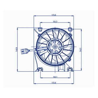 Replacement - A/C Condenser Fan Shroud Assembly