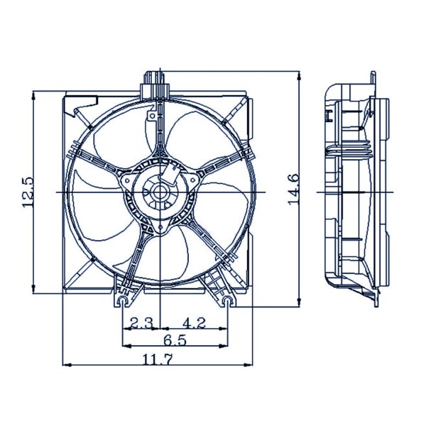 Replacement - Radiator Cooling Fan