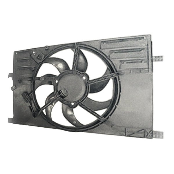 Replacement - Radiator Cooling Single Fan Assembly