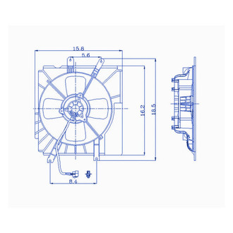 Replacement - Radiator Cooling Fan Shroud Assembly