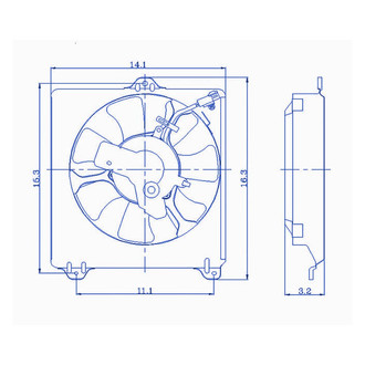 Replacement® - Engine Cooling Fan Shroud