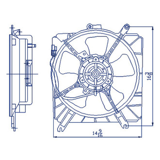 Replacement - Radiator Cooling Fan Shroud Assembly