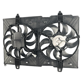 Replacement - Radiator Cooling Dual Fan Shroud Assembly